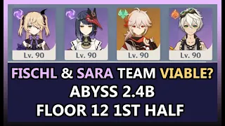 FISCHL & SARA in a Team...? 11s ABYSS clears? True if Big | Genshin Impact