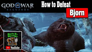 God of War Ragnarok - How to easily defeat Bjorn