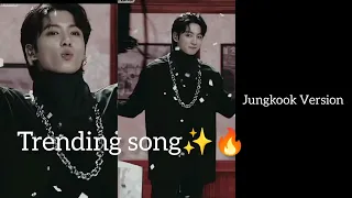 Hola, como tale tale vu |Jungkook version instagram trending song ✨🐰💜 #shorts #jungkook #trending