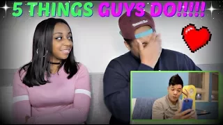 IISuperwomanII "5 Things Guys Do That Girls Love (ft. D-Trix)" REACTION!!!