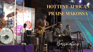 HOTTEST AFRICAN 4:4 MAKOSSA PRAISE | THIS BASSIST CAME READY TO CHURCH | BASSMATICS | BAND CAM