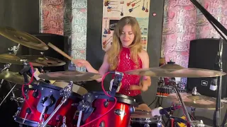Heart - Alone (drum cover by Kate Leschenko)