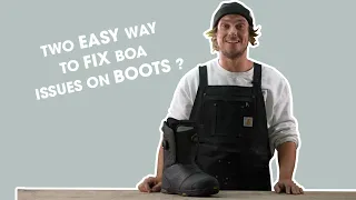 TWO EASY WAYS TO FIX BOA ISSUES ON SNOWBOARD BOOTS