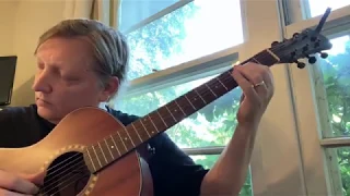 Kim Simpson - "New San Antonio Rose" solo acoustic guitar