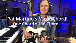 Pat Martino's Magic Chord!! 1 Chord = 196 Chords!!!