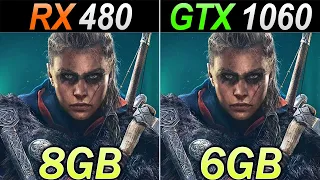 RX 480 (8GB) Vs. GTX 1060 (6GB) | How Much Performance Difference in 2021?