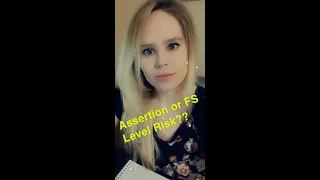Assertion Level Risk vs Financial Statement Level Risk Audit CPA Exam
