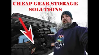 Cheap Overland/Camping Storage Bins