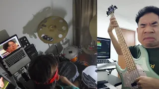 Kalah - Fariz Jabba, omarKENOBI (bass and drum cover)