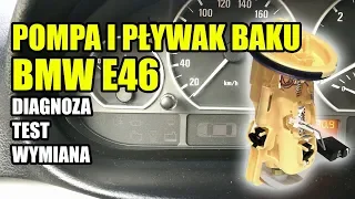 BMW E46 POMPA W BAKU PŁYWAK DIAGNOZA WYMIANA NAPRAWA TEST | E46GARAGE.PL