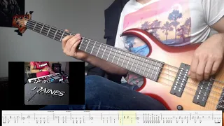 Justin raines (Israel & New Breed) Risen Synth bass funky cover (transcribed on tabs !)