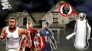 Franklin and Avengers Fight With Granny in GTA 5..