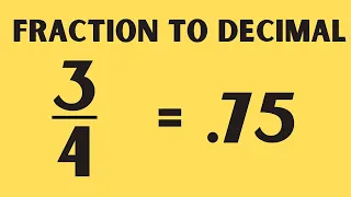 Converting fractions to decimals