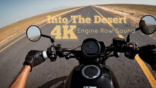 Into The Desert ! Honda Rebel 1100 sound [RAW Onboard]