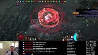poe necropolis 3.24 - 33 charges discharge - eater / searing