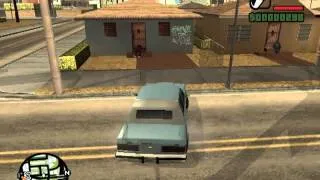 Grand Theft Auto: San Andreas. Mission 4 - Tagging Up Turf