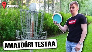 Frisbeegolf | Testissä Haikon Kartanon rata (Porvoo)
