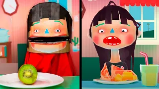 Toca Kitchen 2 in Real Life VS Toca Kitchen in the Game