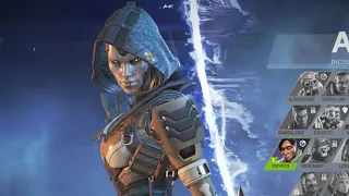 Ash character selecting animation in Apex Legends Season 11