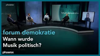 forum demokratie: „Die Demokratie im Privaten – Wie politisch ist die Popmusik?“