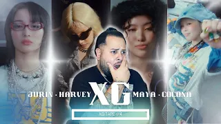 XG TAPE #4 (JURIN, HARVEY, MAYA, COCONA) | Marathon Reaction