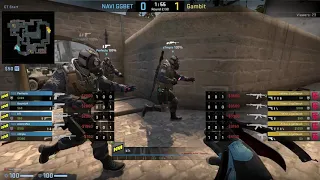 CS:GO POV Demo NaVi B1T (31/18) vs Gambit (de_mirage)