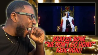 RETRO QUIN REACTS TO KRAYZIE BONE! | KRAYZIE BONE "WE DON'T GO HOME" (REACTION)!!!