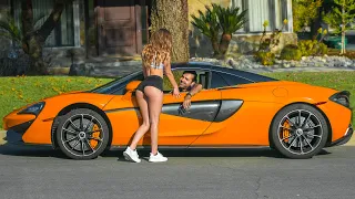 PICKING UP UBER RIDERS IN A MCLAREN PRANK! | HoomanTV