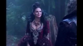 Once upon a time half of a deleted scene Regina and Rumpelstiltskin