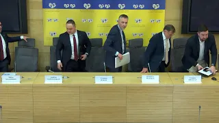 2024-03-27 Seimo Laikinosios tyrimo komisijos spaudos konferencija, skirta pristatyti išvadas