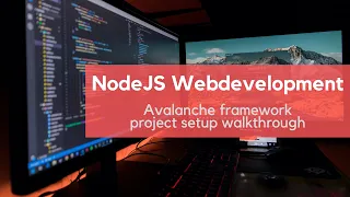 NodeJS Webdevelopment / Avalanche project setup