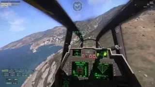 Arma3 Beta RAH-66 comanche ( AH-99 Blackfoot ) test Facetracknoir 1.7