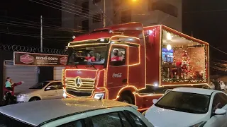 caravana da Coca-cola de natal