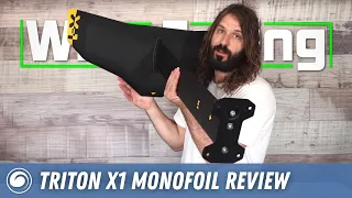 Triton X1 Monofoil Review | Wing Foiling and Kite Foiling