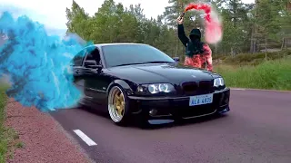 TOP 10 craziest burnout with BMW  M3 E46  / BMW M3 E46 Compilation burnout , MUST WATCH !!!