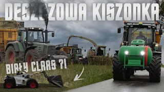 🇵🇱Oporowa kiszonka w Deszczu z@agrowiesniak_tm!㋛︎Biały Claas na Pryzmie!㋛︎Fendt,2xJohn Deere,Krone