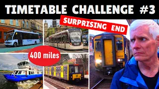 WHAT COULD POSSIBLY GO WRONG: The most ambitious Timetable Challenge yet to Newcastle and Carlisle.