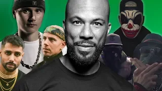 COMMON REACTS TO SCANDINAVIAN RAP VIDEOS. | YLTV