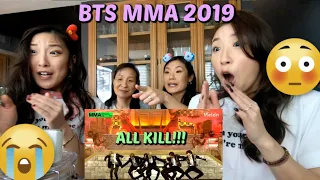 BTS MMA 2019 (Melon Music Awards) Full Performance FAMILY REACTION