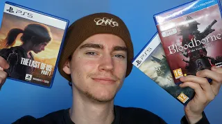 ASMR My PS5/4 Game Collection