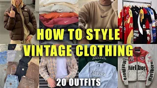 How To Style Vintage Clothing | 20 Outfits