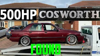 500 bhp Cosworth found in garage and Dans Cossie broke again!!!