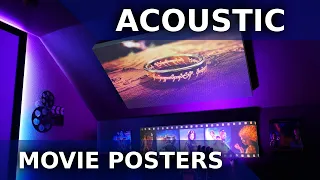 Building Acoustic Panel Movie Posters for our Home Theater! | Step by Step