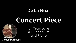 De La Nux - Concert Piece (Piano Accompaniment)
