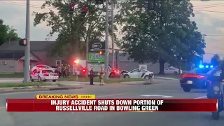 Injury accident shuts down portion of Russellville Road in Bowling Green