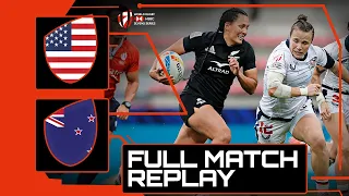 Women's Cup Final 🏆 | USA v New Zealand | HSBC France Sevens Rugby