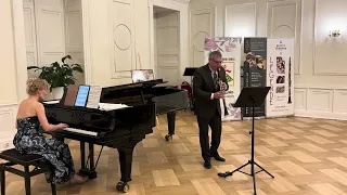 Szałowski Sonatina John Cipolla, clarinet; Magdalena Duś, piano