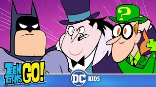 Teen Titans Go! en Latino 🇲🇽🇦🇷🇨🇴🇵🇪🇻🇪 | Las MEJORES apariciones del Pingüino y de Acertijo | DC Kids