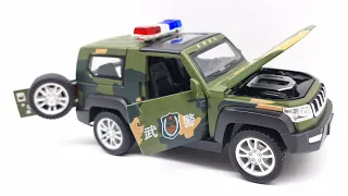 Unboxing Bj40 Military Car 1:32 Scale