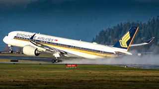 30 AMAZING TAKEOFFS AND LANDINGS! Vancouver International Airport Plane Spotting